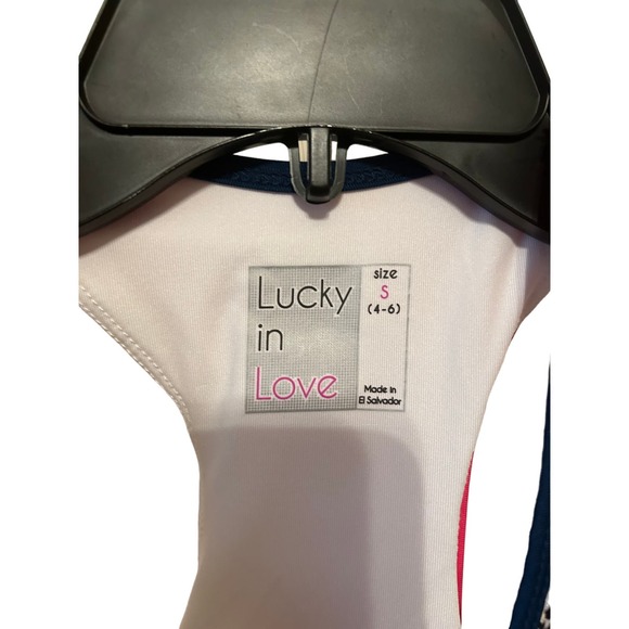 Lucky In Love "Think Ink" Bralette Athletic Tank.  Size Small - Picture 2 of 5
